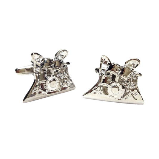 Drumkit Music Instrument Drummers Cufflinks | Ashton and Finch