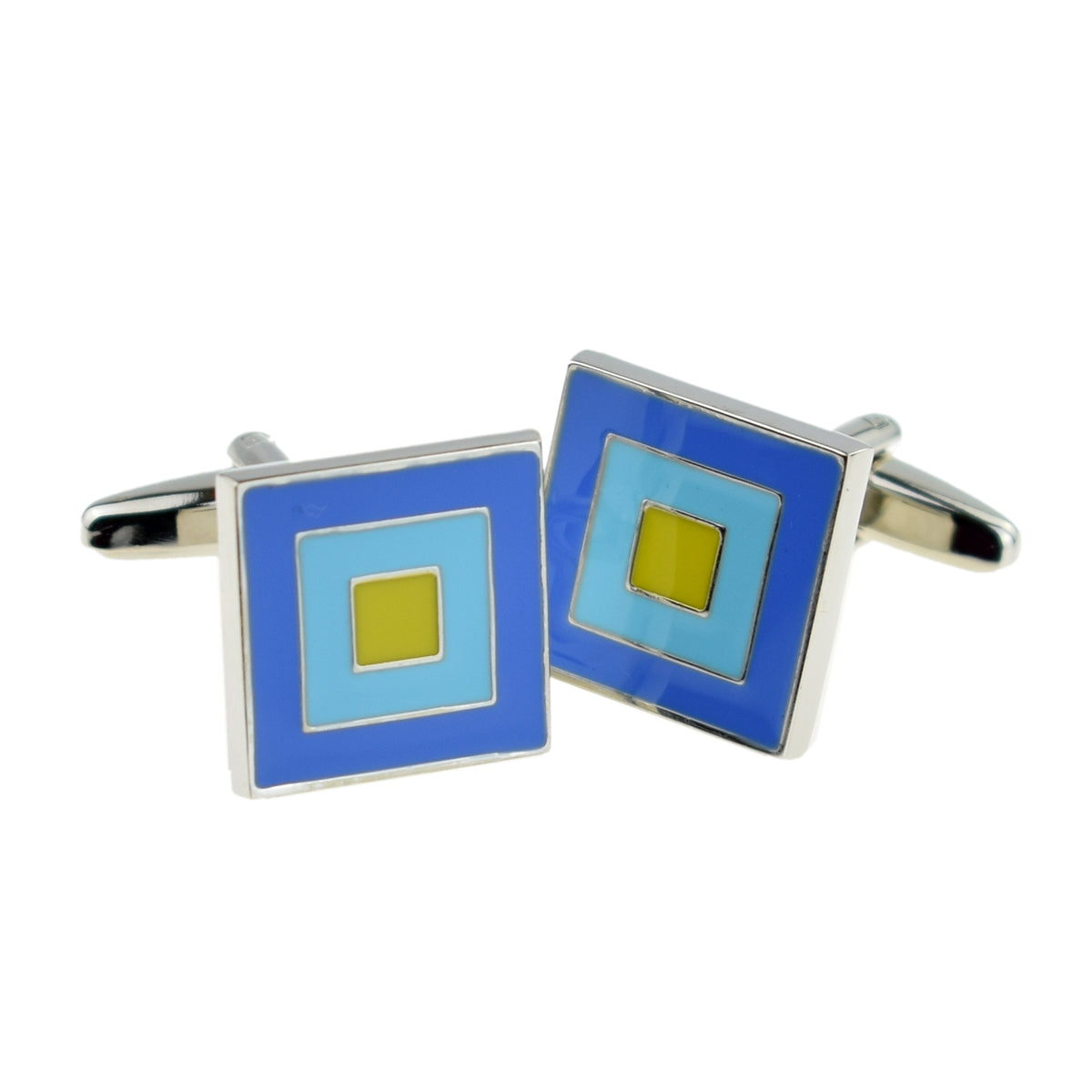 Blue and Green Classic Cufflinks | Ashton and Finch