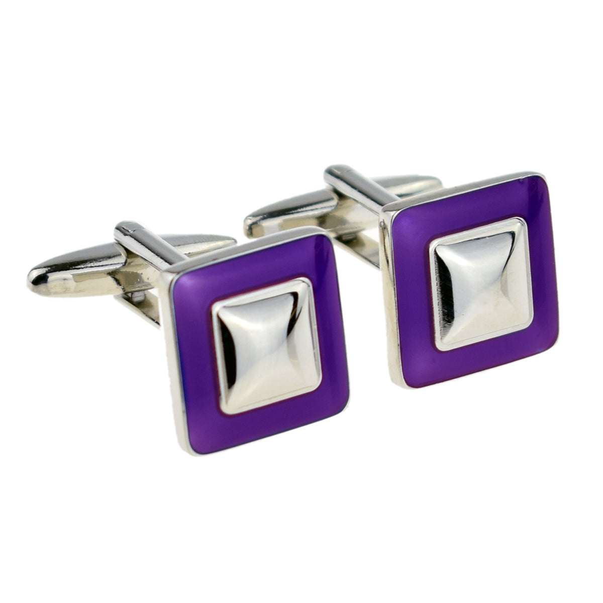 Purple Classic Cufflinks | Ashton and Finch