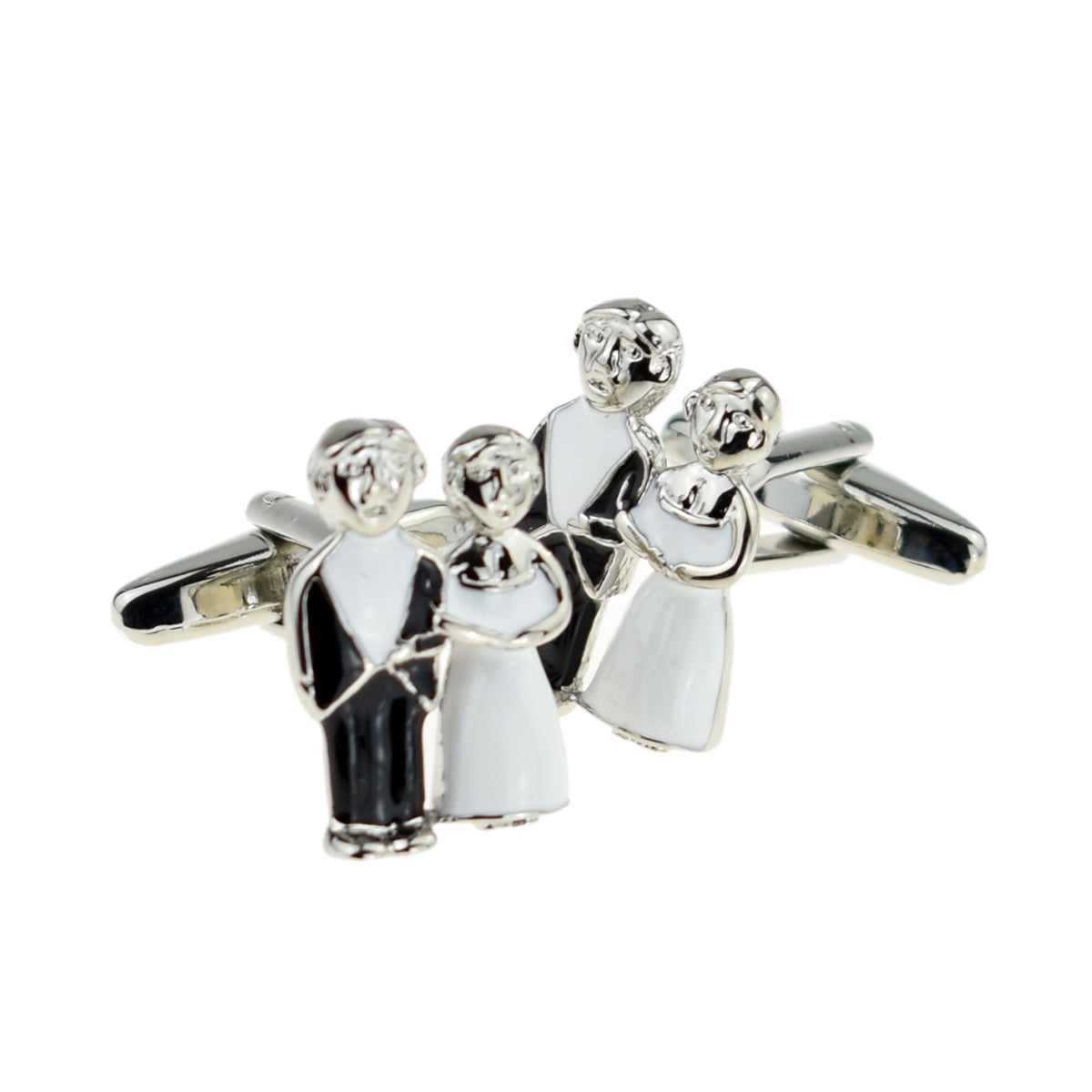 Wedding Couple Bridal Bride & Groom Cufflinks | Ashton and Finch