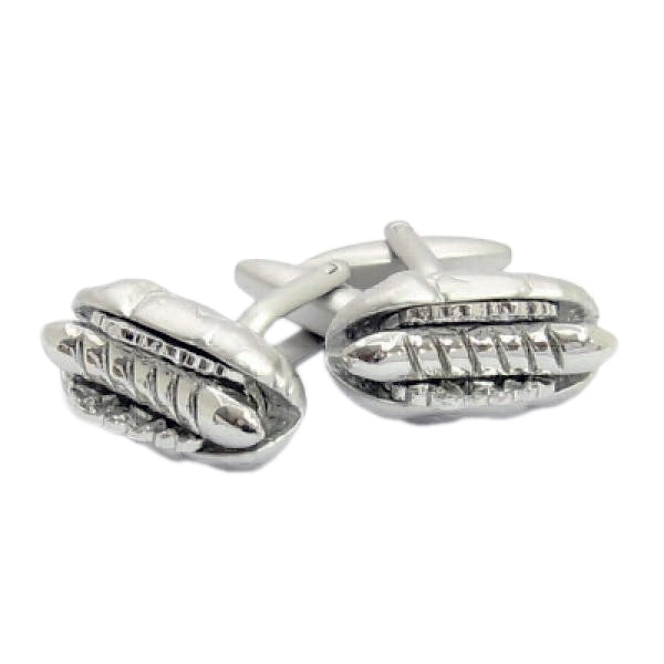 Metal Hot Dog Food Cufflinks | Ashton and Finch