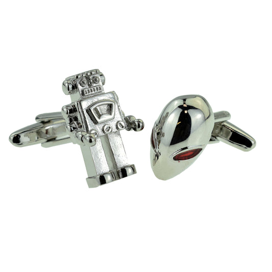 ALIEN INVASION Cufflinks Set | Ashton and Finch