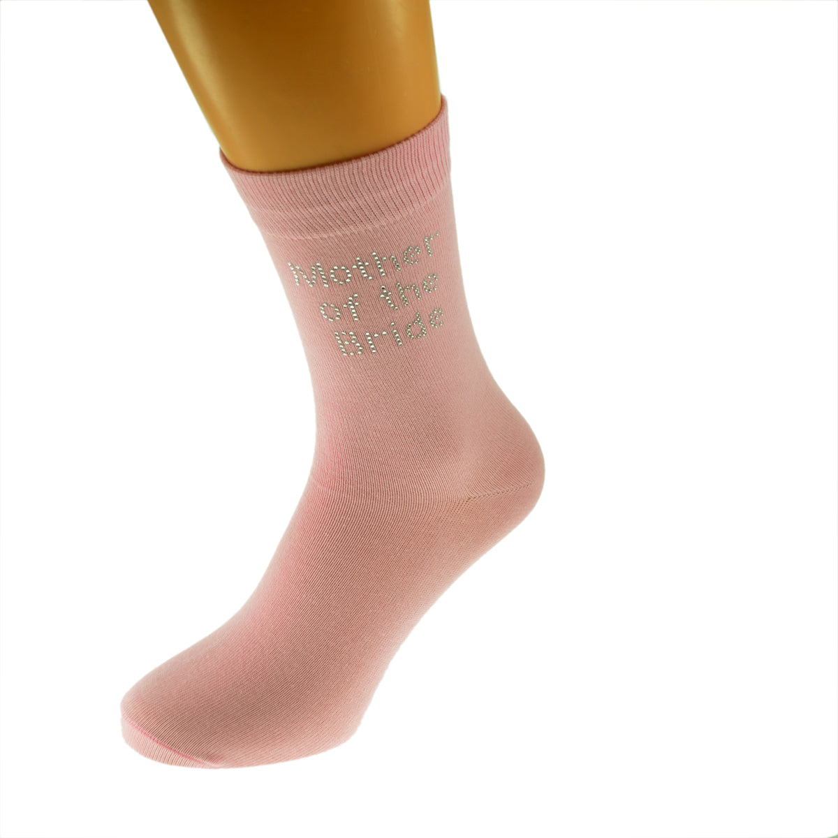 Pink Diamante Hen Socks Mother Of The Bride| Ashton and Finch