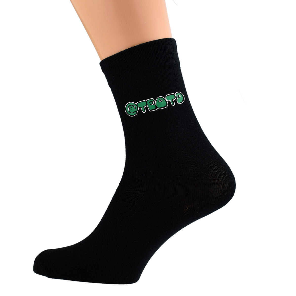 ATEOTD Design Mens Black Socks| Ashton and Finch