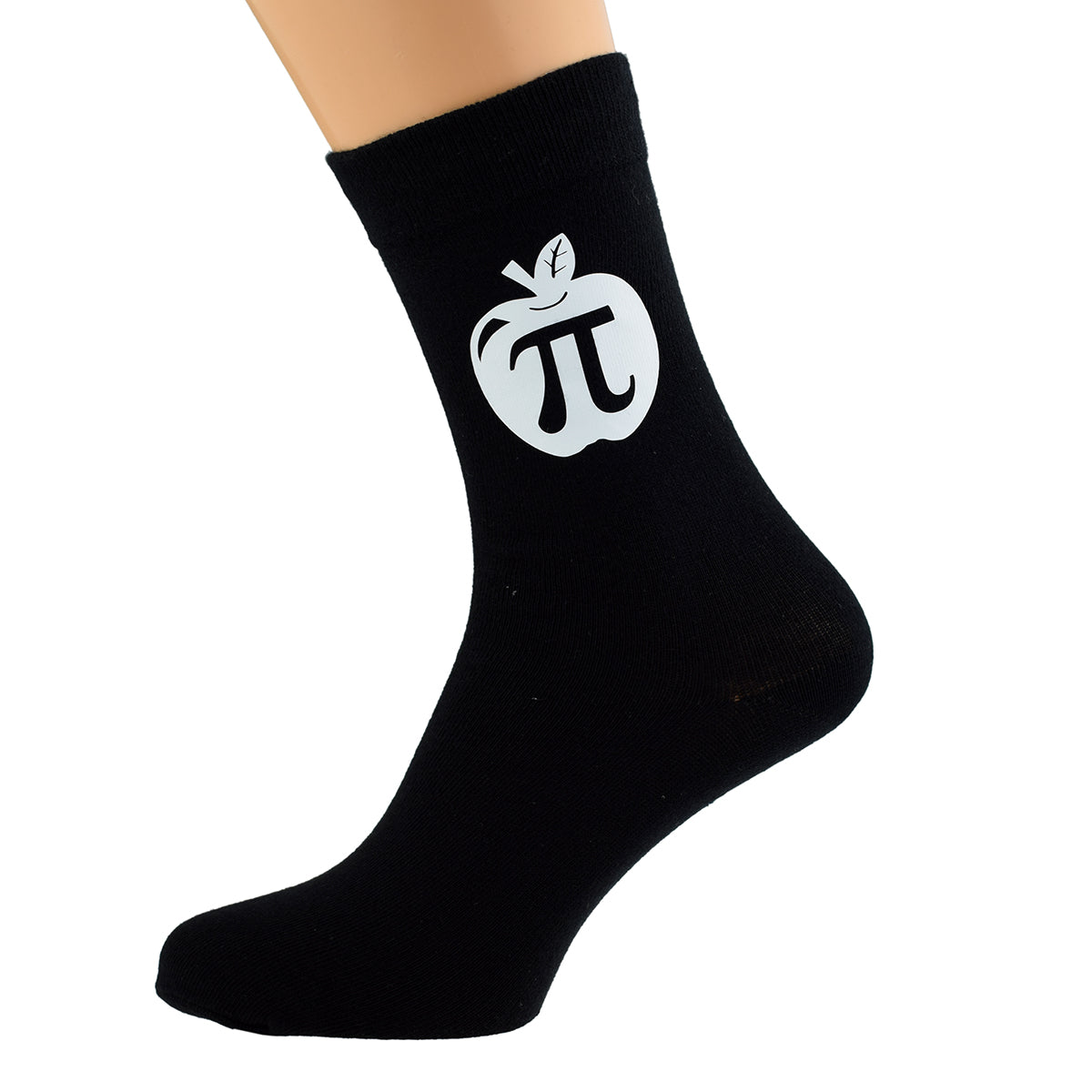 Apple Pi Mens Black Socks| Ashton and Finch