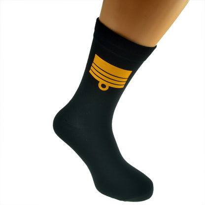 Naval Admiral Rank Mens Black Socks| Ashton and Finch