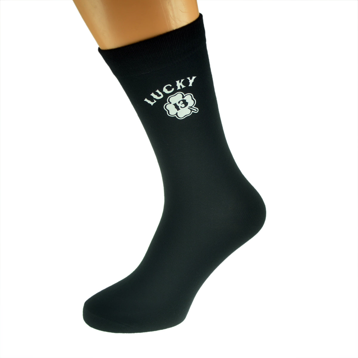 Lucky 13 Mens Black Socks| Ashton and Finch