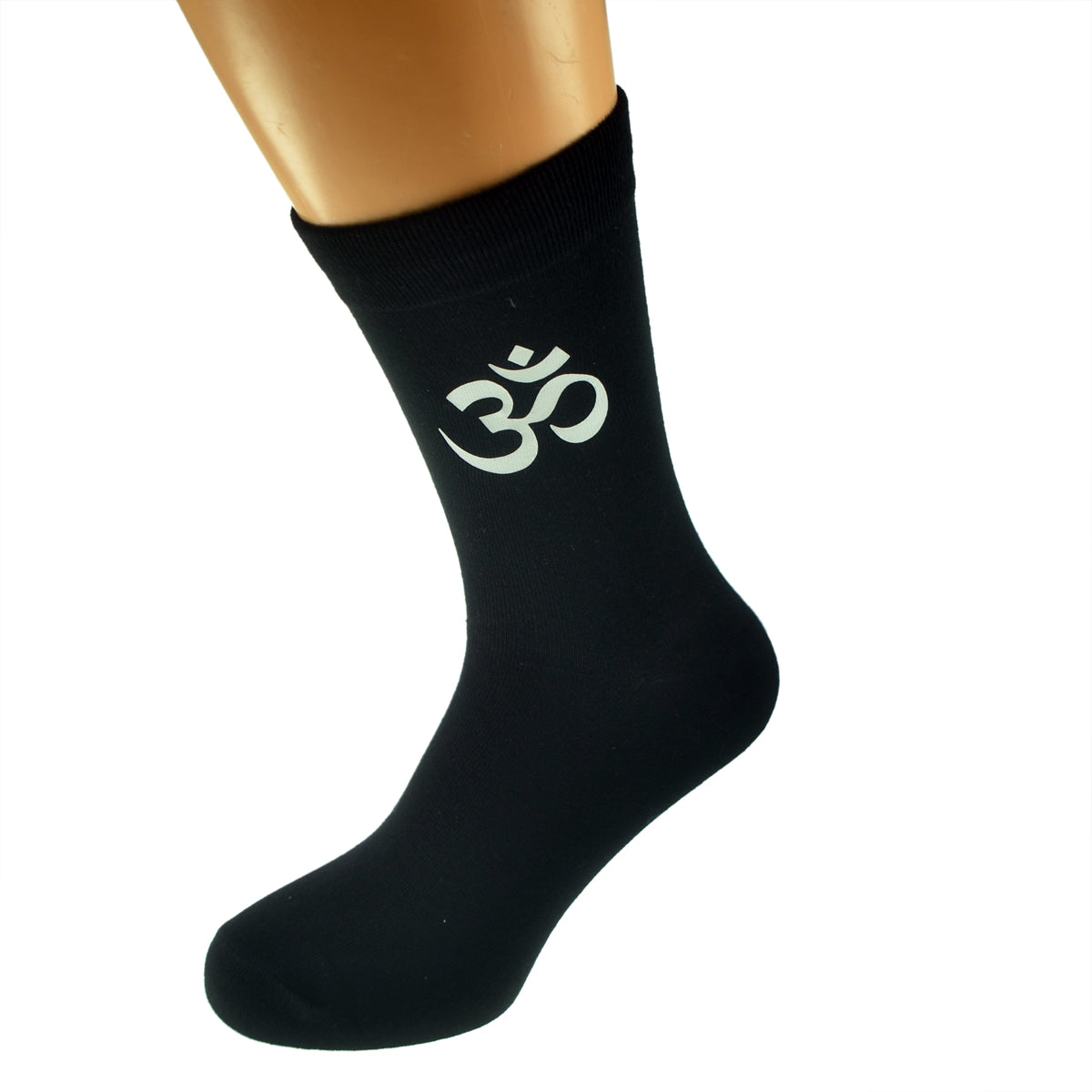 Om Mystical Symbol Mens Black Socks| Ashton and Finch