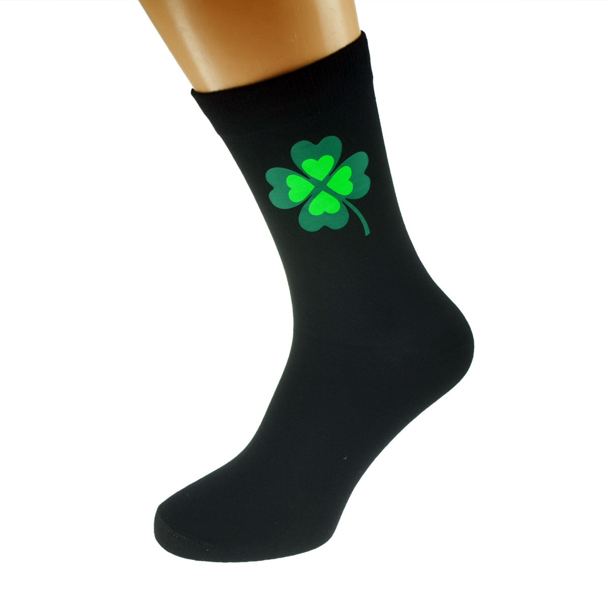 Two Tone Green Irish Shamrock Mens Socks| Ashton and Finch