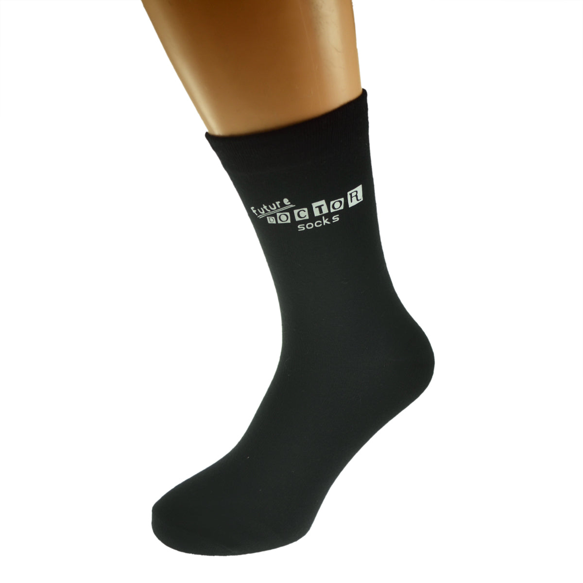 Future Doctor Mens Black Socks| Ashton and Finch