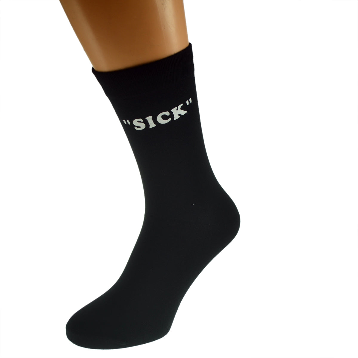 Sick Design Mens Black Socks| Ashton and Finch