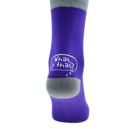 Fun What Is That Blue Grey Unisex Socks| Ashton and Finch