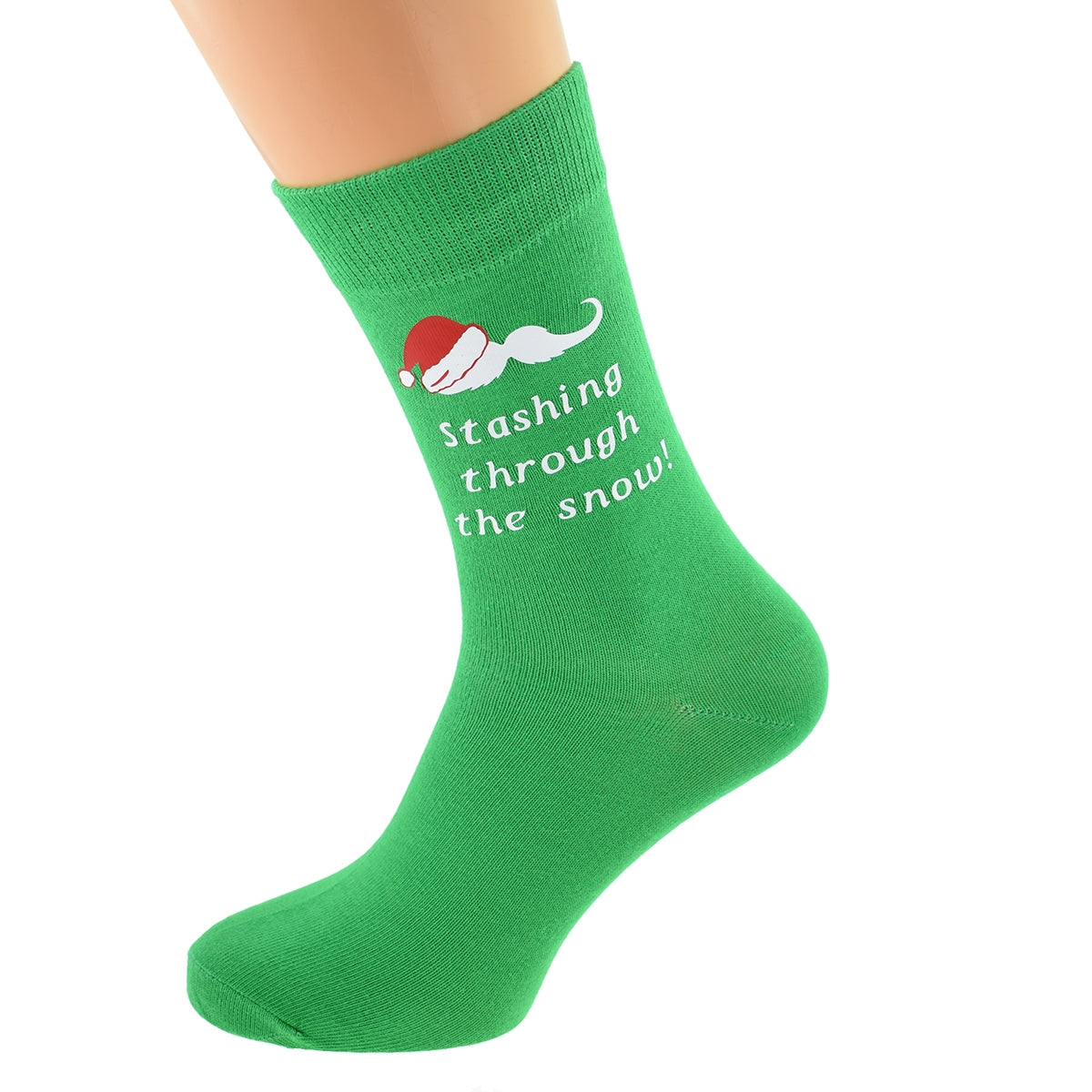 Funny Stashing Through The Snow Socks Mens Or Ladies| Ashton and Finch