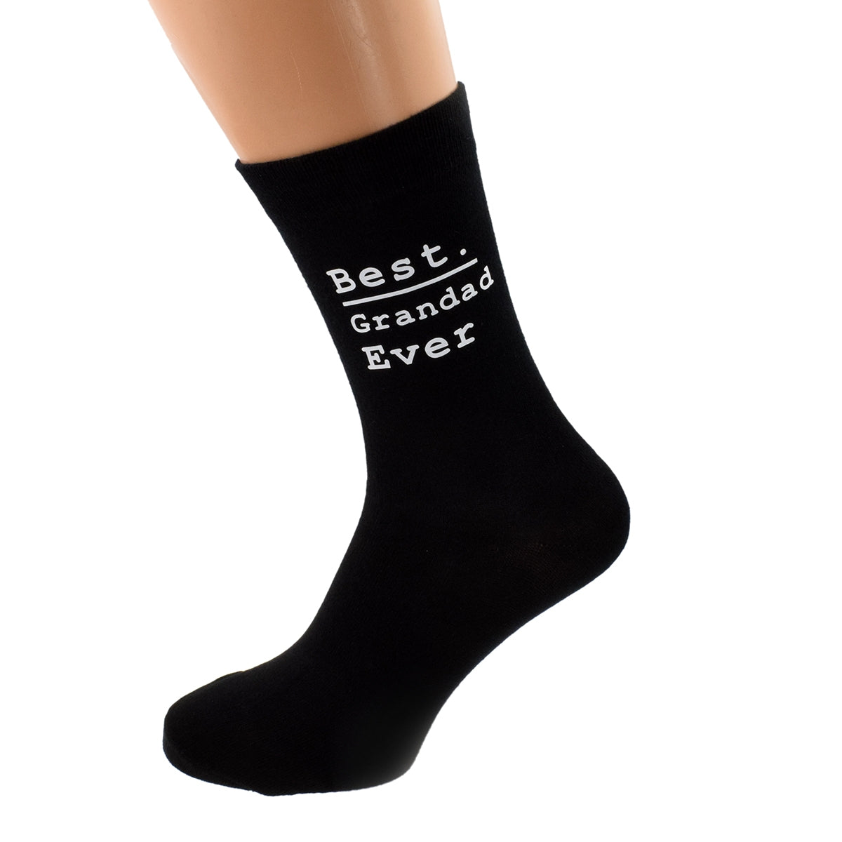 Best Grandad Ever Mens Black Socks| Ashton and Finch