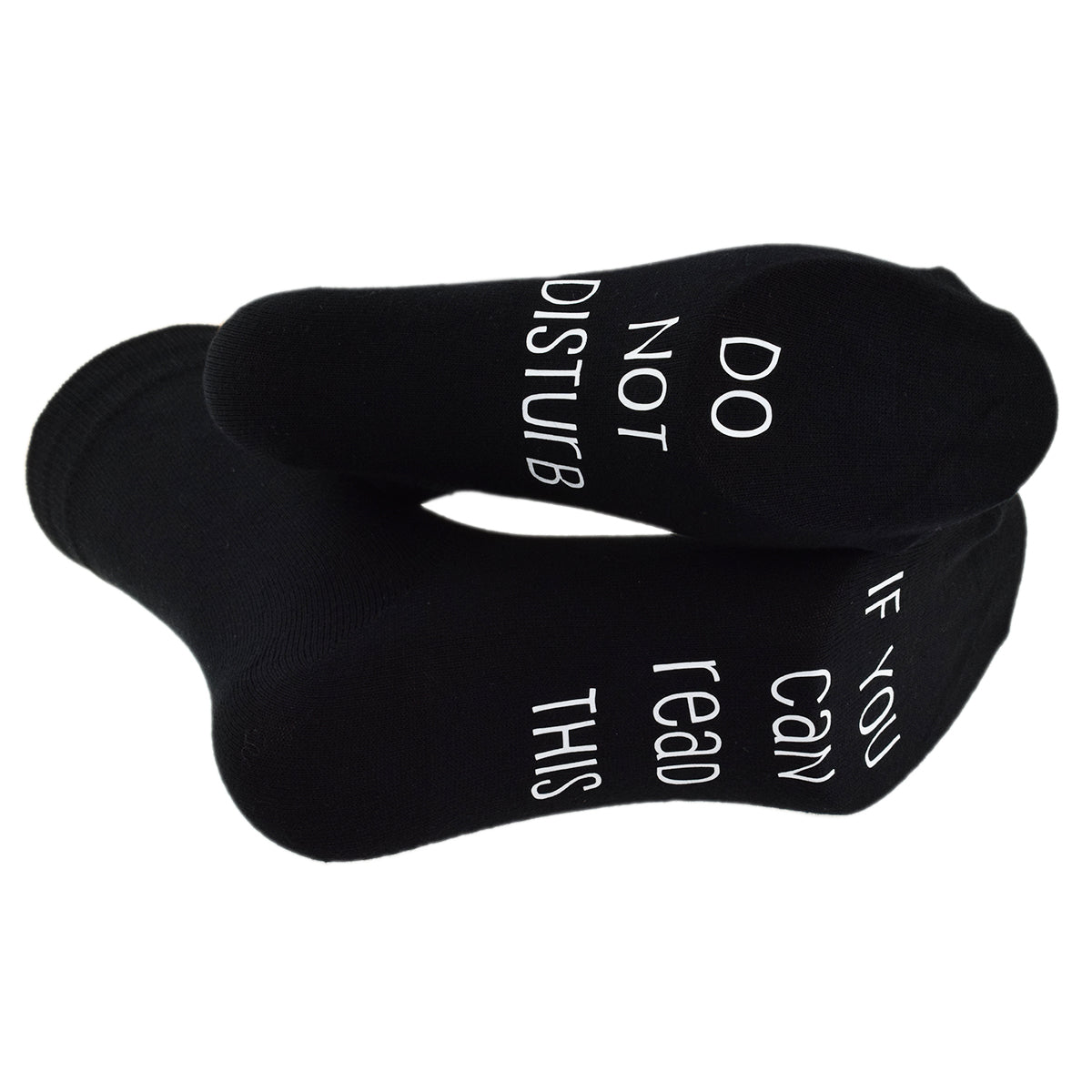 If You Can Read This Do Not Disturb Sole Print Mens Socks| Ashton and Finch