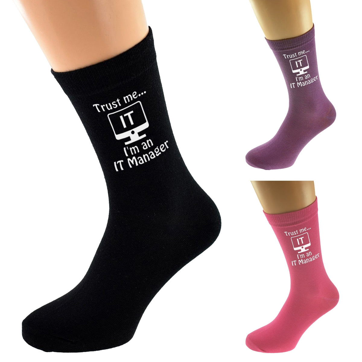 Trust Me I’m An IT Manager Socks| Ashton and Finch