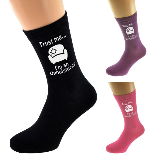 Trust Me I’m A Upholsterer Socks| Ashton and Finch