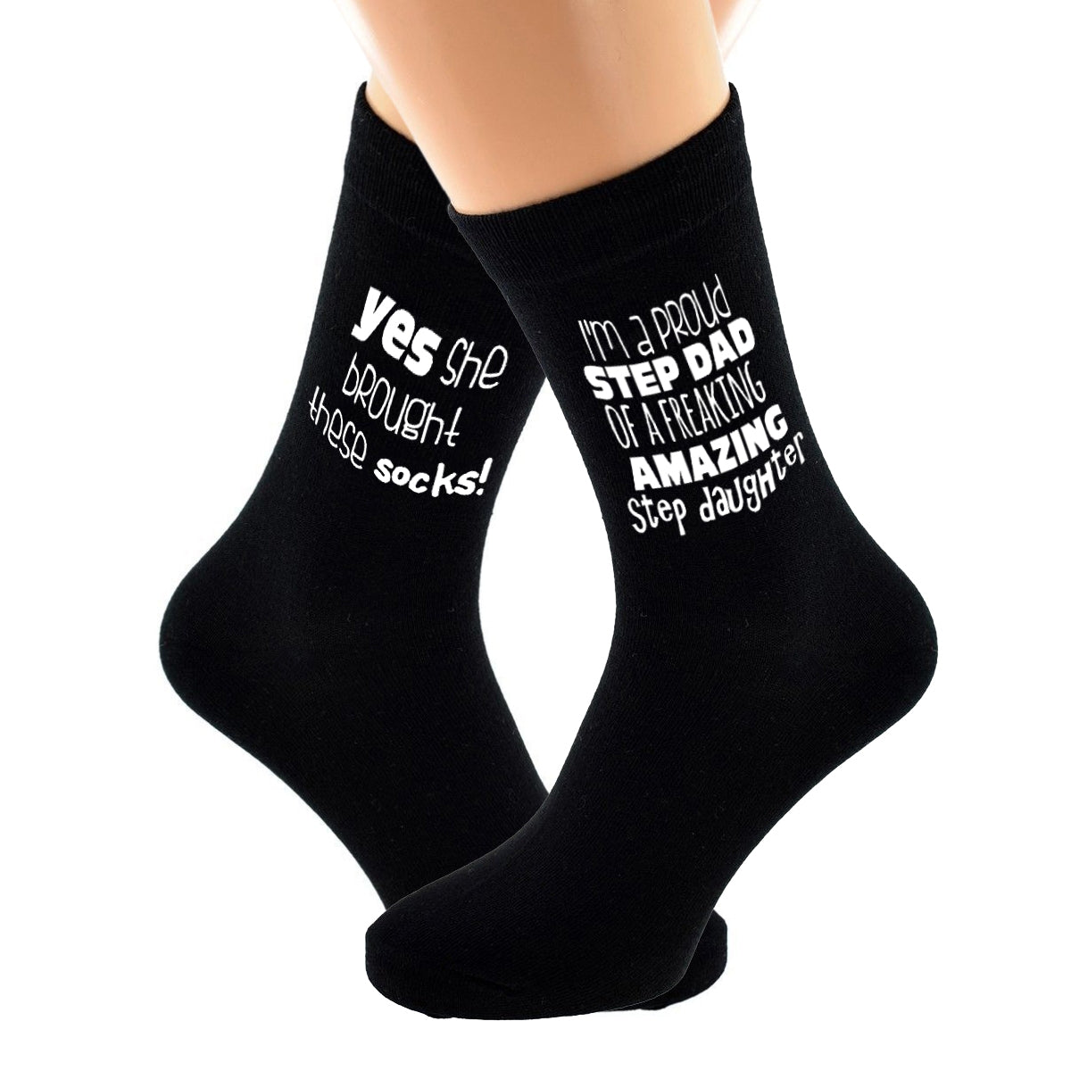 Funny Socks To A Step Dad From His Step Daughter| Ashton and Finch