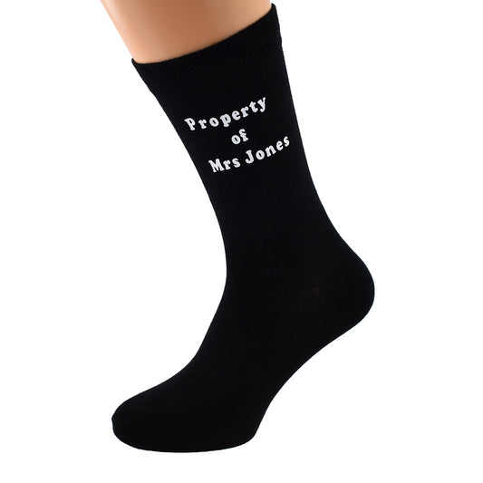 Personalised Property Of Socks| Ashton and Finch
