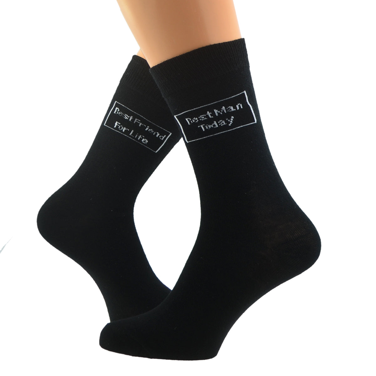 Best Man Today Best Friend For Life Wedding Socks| Ashton and Finch