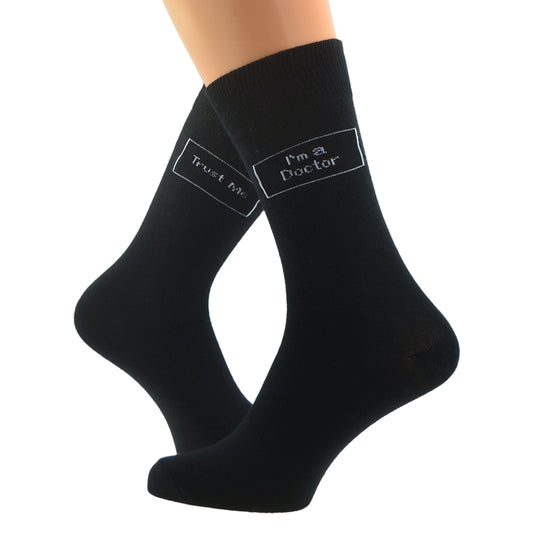 Trust Me I’m A Doctor Cotton Rich Socks| Ashton and Finch