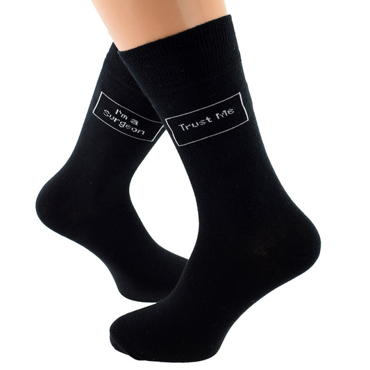 Trust Me I’m A Surgeon Cotton Rich Socks| Ashton and Finch