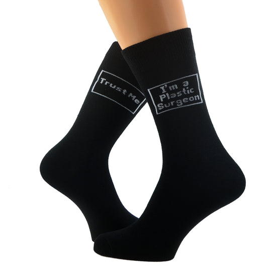 Trust Me I’m A Plastic Surgeon Cotton Rich Socks| Ashton and Finch