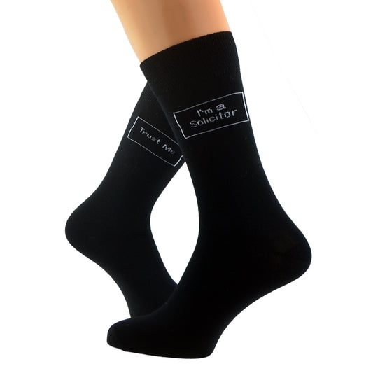 Trust Me I’m A Solicitor Cotton Rich Socks| Ashton and Finch