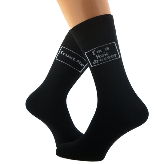 Trust Me I’m A Hairdresser Cotton Rich Socks| Ashton and Finch