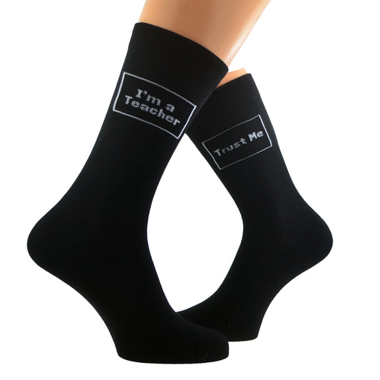 Trust Me I’m A Teacher Cotton Rich Socks| Ashton and Finch