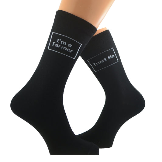 Trust Me I’m A Farmer Cotton Rich Socks| Ashton and Finch