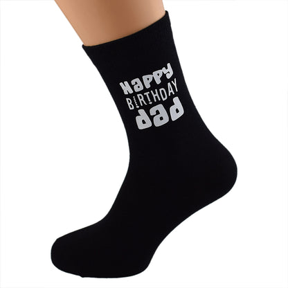 Happy Birthday Dad Mens Socks| Ashton and Finch