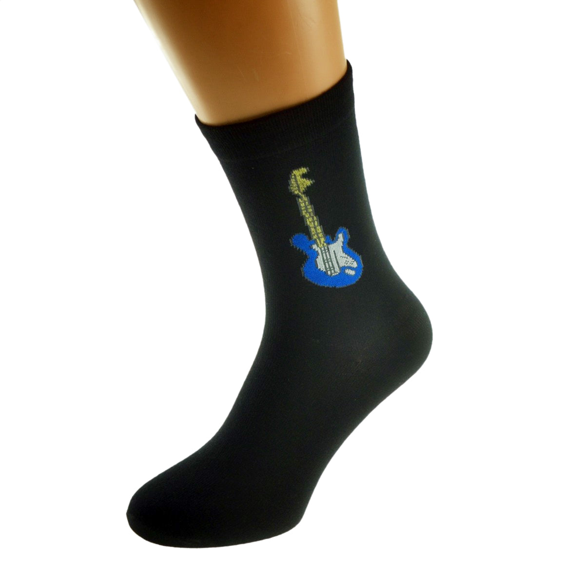 Pair Of Blue Electric Guitar Music Socks| Ashton and Finch