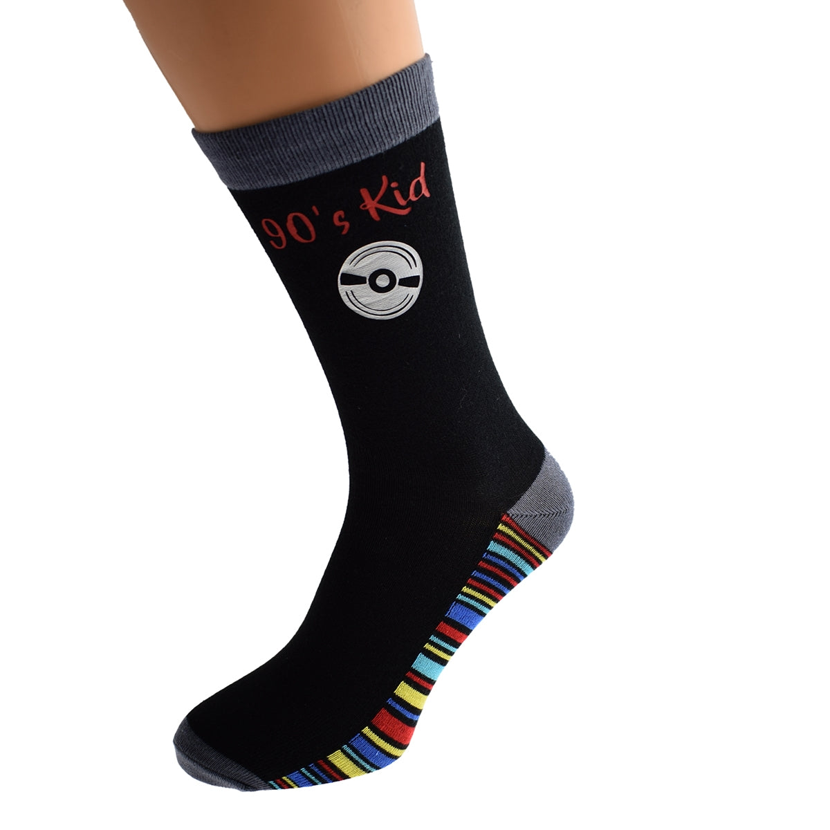 90’s Kid CD Design Mens Socks| Ashton and Finch