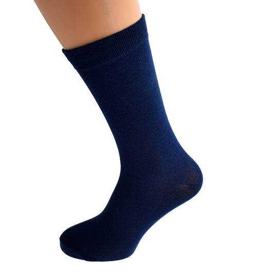 Plain Navy Blue Mens Socks| Ashton and Finch