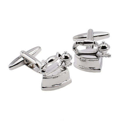 Iron Design Cufflinks | Ashton and Finch