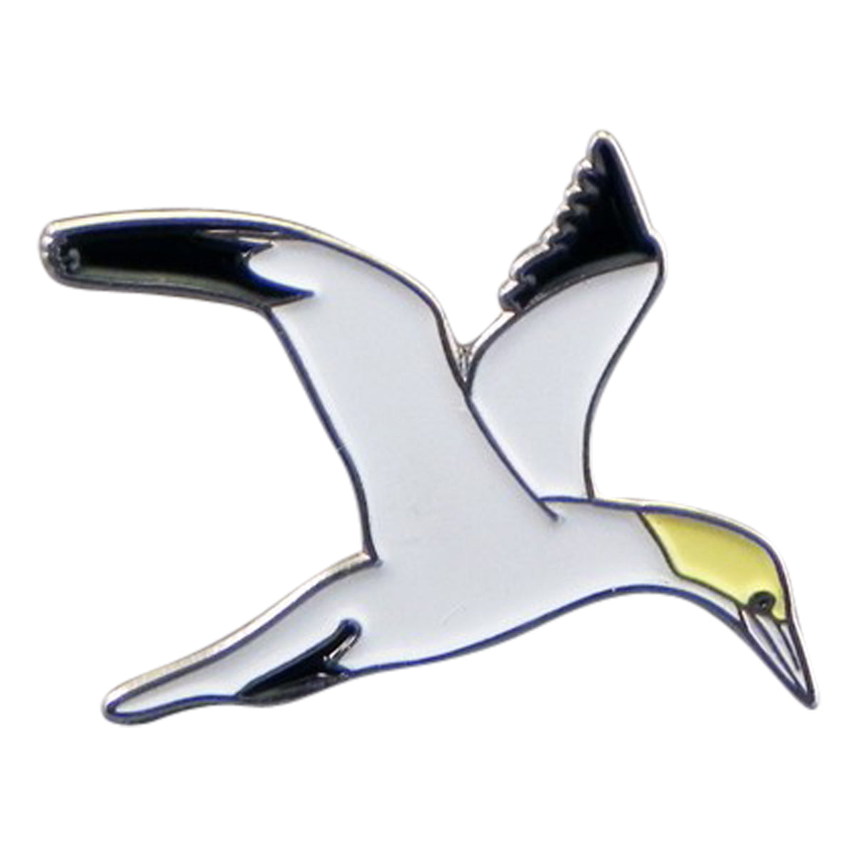 Giant Seagull Seaside Bird Metal Enamel Lapel Pin Badge