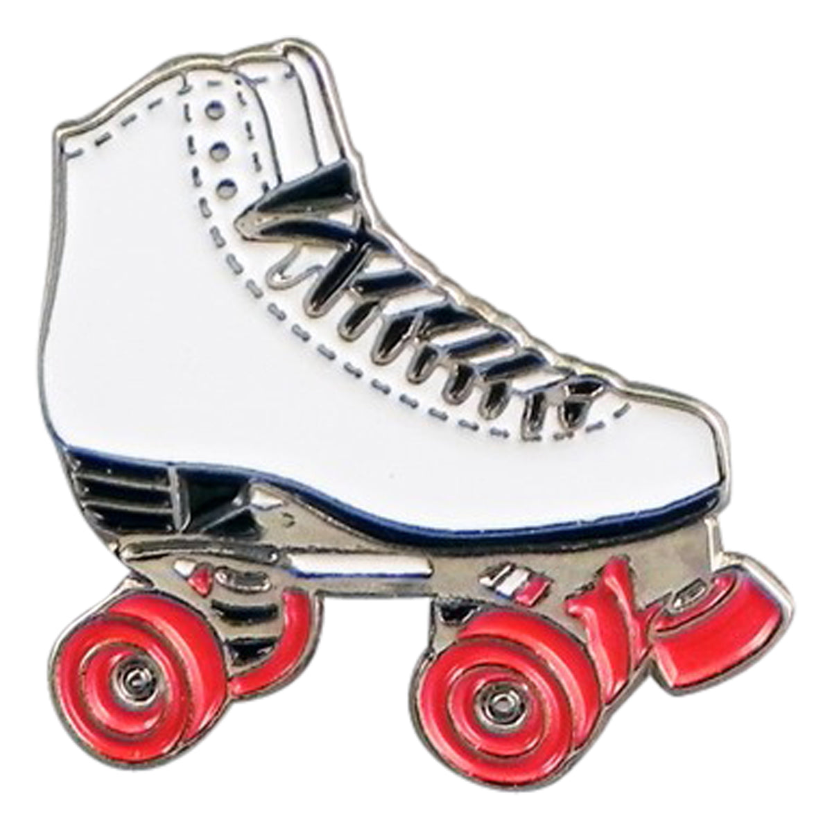 Retro Roller Skate Skating Metal Enamel Lapel Pin Badge