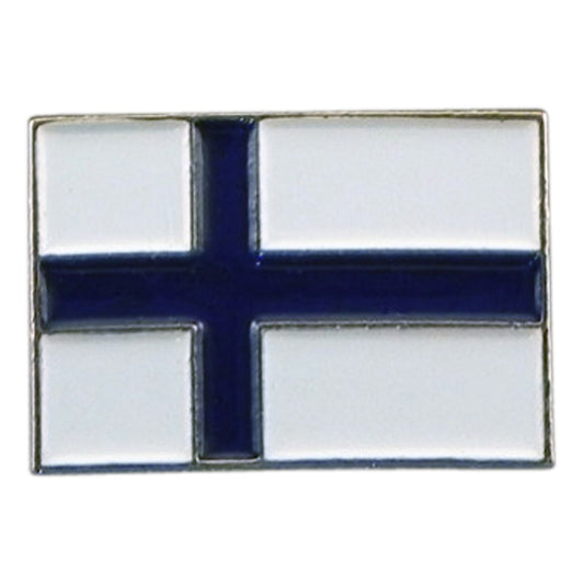 Finland, Finnish Flag Metal Enamel Lapel Pin Badge