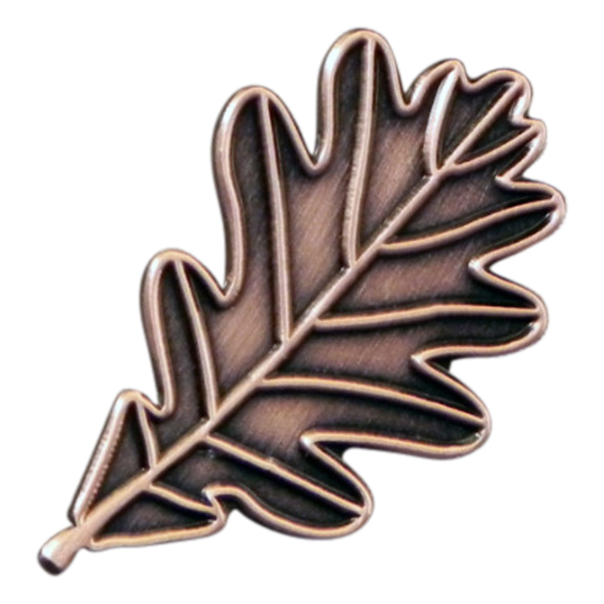 Oak Leaf  Metal Enamel Lapel Pin Badge