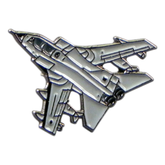 Tornado Aeroplane Metal Enamel Lapel Pin Badge