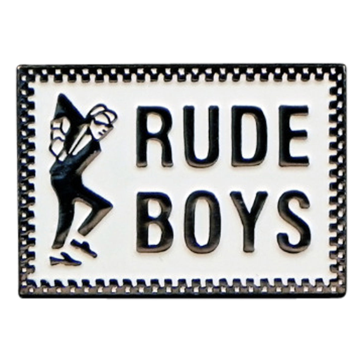Ska Rude Boys, Music Metal Enamel Lapel Pin Badge