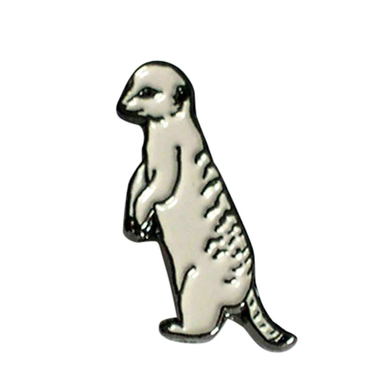 Meerkat Metal Enamel Lapel Pin Badge