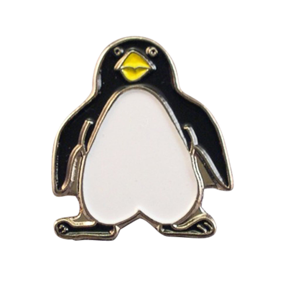 Penguin Bird Metal Enamel Lapel Pin Badge