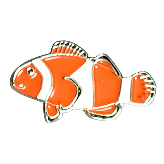 Clown Fish Metal Enamel Lapel Pin Badge