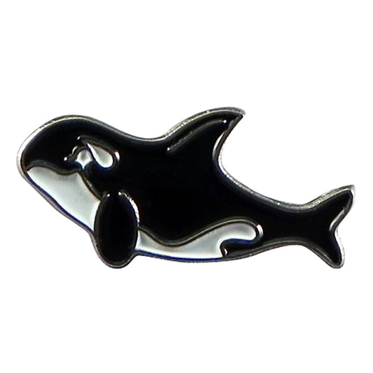 ORCA Killer Whale Metal Enamel Lapel Pin Badge