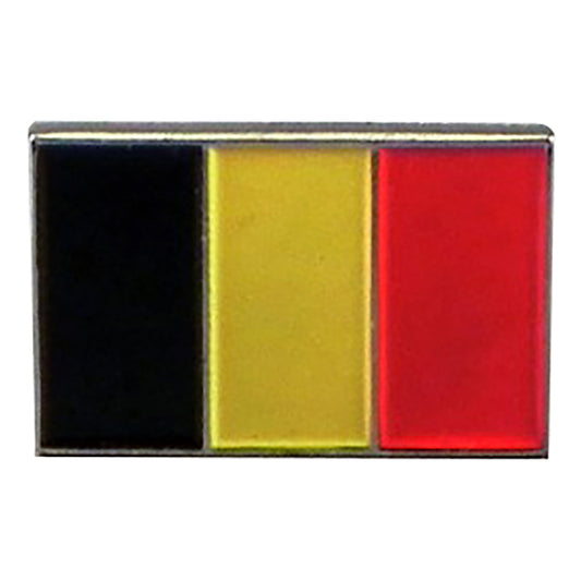 Belgium Flag Metal Enamel Lapel Pin Badge