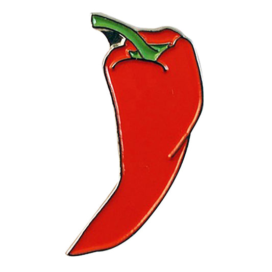 Red Hot Chilli Pepper Metal Enamel Lapel Pin Badge