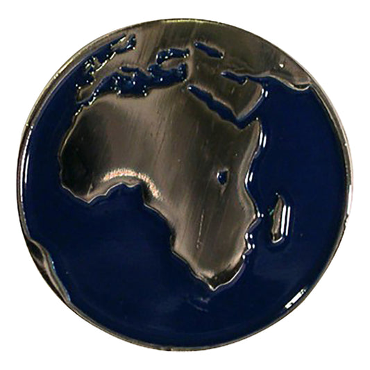 Planet Earth Metal Enamel Lapel Pin Badge