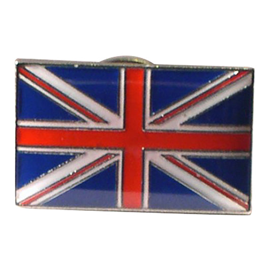 British, Union Jack Flag Metal Enamel Lapel Pin Badge